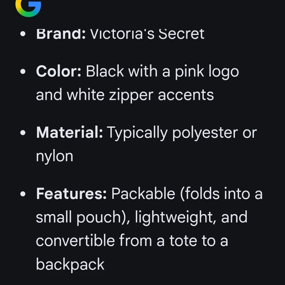 Victorias Secret chic black